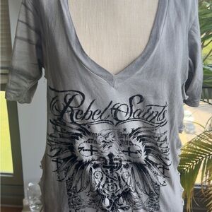 Gray Graphic Women's Tee